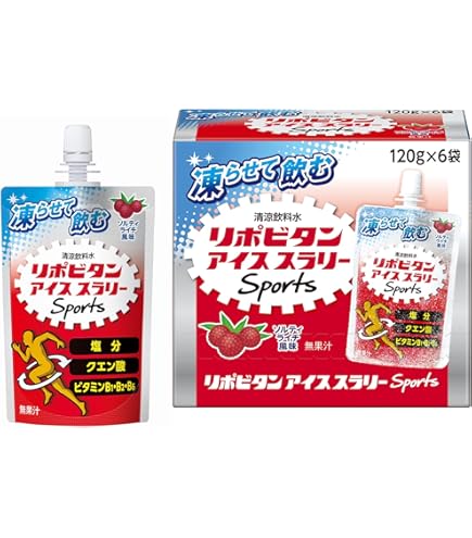 Amazon.co.jp: ポカリスエット アイススラリー 100g ×6袋セット PSJBOX